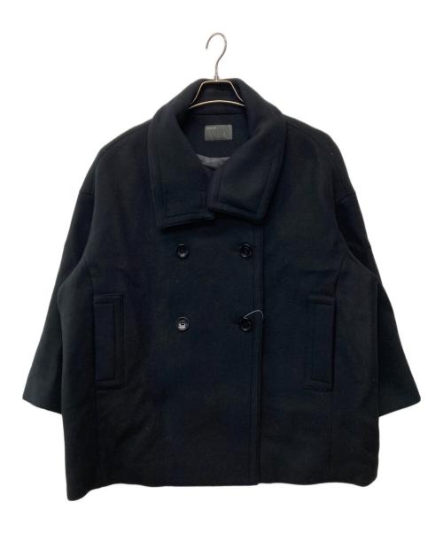 Noble（ノーブル）Noble (ノーブル) スタンドカラーオーバーコート ブラック サイズ:F 未使用品の古着・服飾アイテム