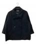 Noble（ノーブル）の古着「スタンドカラーオーバーコート」｜ブラック