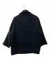 Noble (ノーブル) スタンドカラーオーバーコート ブラック サイズ:F 未使用品：27000円