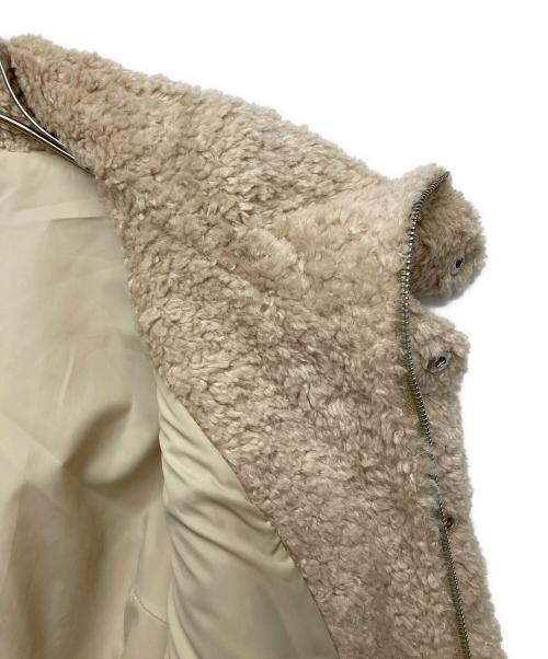 Knuth Marf（クヌースマーフ）KNUTH MARF (クヌースマーフ) ボアフリースジャケット/KMH22WG5 ベージュ サイズ:Fの古着・服飾アイテム