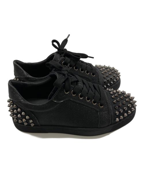 Christian Louboutin（クリスチャン・ルブタン）Christian Louboutin (クリスチャン・ルブタン) VIEIRA 2 スタッズスニーカー ブラック サイズ:34の古着・服飾アイテム