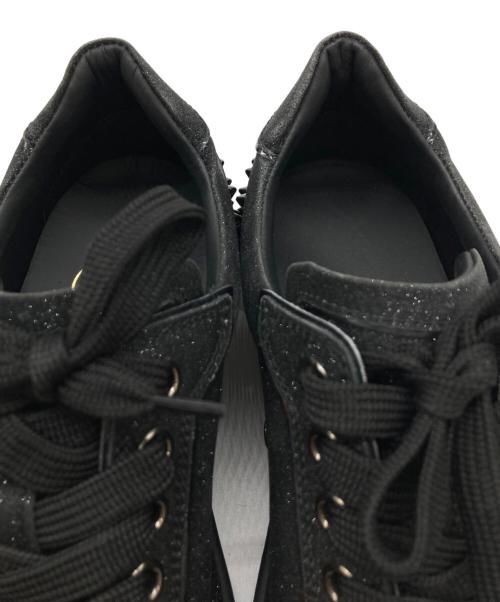 Christian Louboutin（クリスチャン・ルブタン）Christian Louboutin (クリスチャン・ルブタン) VIEIRA 2 スタッズスニーカー ブラック サイズ:34の古着・服飾アイテム