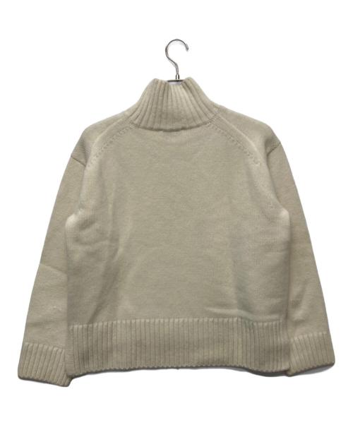 ATON（エイトン）ATON (エイトン) cooma lambs wool/KR AG SW 6992 アイボリー サイズ:02の古着・服飾アイテム