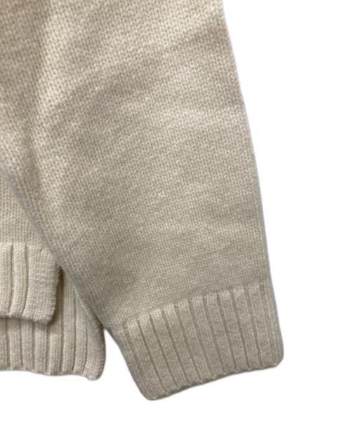 ATON（エイトン）ATON (エイトン) cooma lambs wool/KR AG SW 6992 アイボリー サイズ:02の古着・服飾アイテム