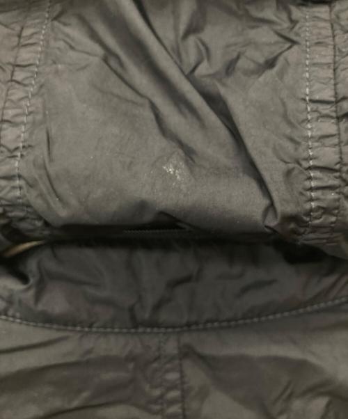 STONE ISLAND（ストーンアイランド）STONE ISLAND (ストーンアイランド) ガーメントダイナイロンプリマロフトスタンドカラーブルゾン ブラック サイズ:Ｍの古着・服飾アイテム