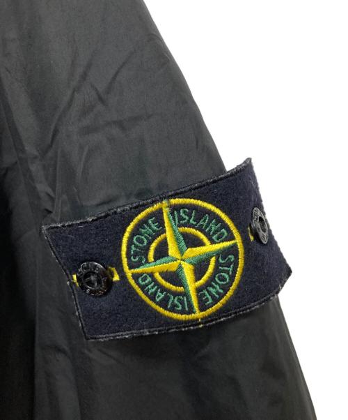 STONE ISLAND（ストーンアイランド）STONE ISLAND (ストーンアイランド) ガーメントダイナイロンプリマロフトスタンドカラーブルゾン ブラック サイズ:Ｍの古着・服飾アイテム