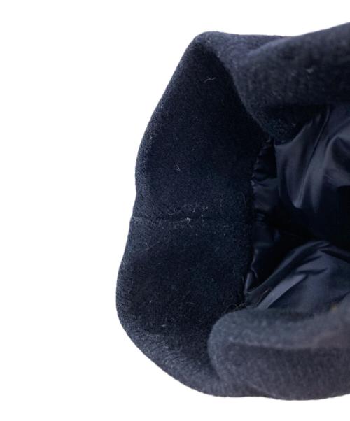 DUNO（デュノ）DUNO (デュノ) HARUKO フードロングダウンジャケット ネイビー サイズ:40の古着・服飾アイテム