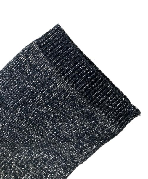 VIVIENNE TAM（ヴィヴィアンタム）VIVIENNE TAM (ヴィヴィアンタム) ドラゴンラメジャガードニット/14275073 ネイビー サイズ:38の古着・服飾アイテム