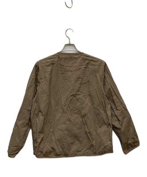 THE NORTHFACE PURPLELABEL（ザ・ノースフェイス パープルレーベル）THE NORTHFACE PURPLELABEL (ザ・ノースフェイス パープルレーベル) ナイロンリップストップ フィールドカーディガン/NP2407N ベージュ サイズ:Ｍの古着・服飾アイテム