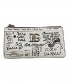 DOLCE & GABBANAドルチェ＆ガッバーナ）の古着「グラフィックウォレット」｜ホワイト