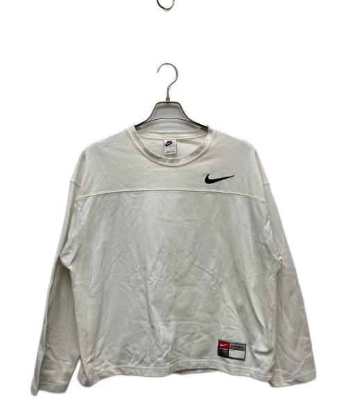 NIKE（ナイキ）NIKE (ナイキ) stussy (ステューシー) Long Sleeve Top/FJ9165-133 ホワイト サイズ:Ｌの古着・服飾アイテム