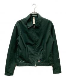 SHINYA KOZUKA（シンヤコズカ）の古着「EISENHOWER JK WITH DICKIES/2402SK119」｜グリーン