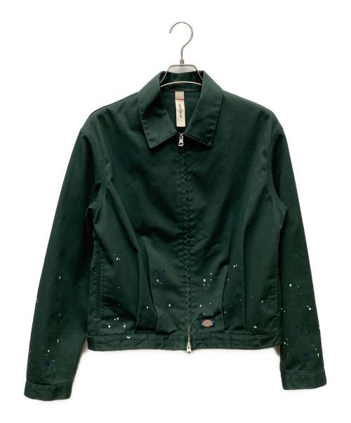 SHINYA KOZUKA（シンヤコズカ）SHINYA KOZUKA (シンヤコズカ) EISENHOWER JK WITH DICKIES/2402SK119 グリーン サイズ:Ｌの古着・服飾アイテム