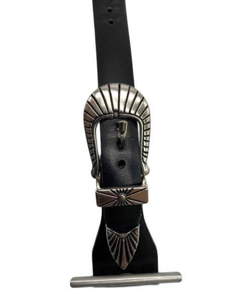 TOGA ARCHIVES（トーガアーカイブス）TOGA ARCHIVES (トーガアーカイブス) DOUBLE BUCKLE WATCH BELT ブラックの古着・服飾アイテム