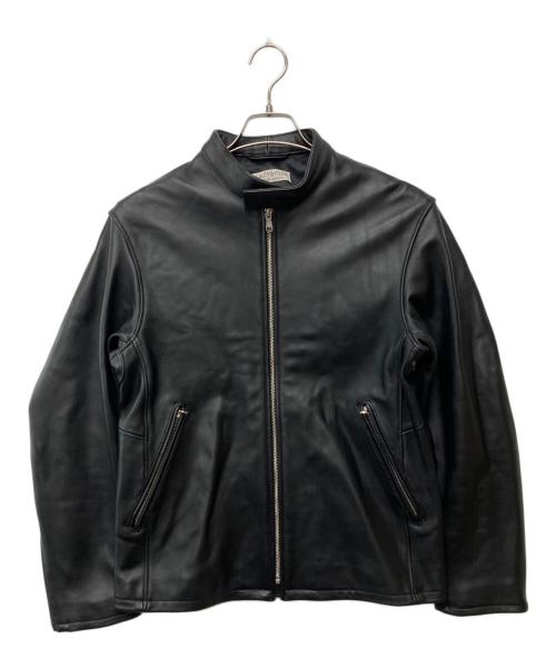 BEAUTY&YOUTH（ビューティーアンドユース）BEAUTY&YOUTH (ビューティーアンドユース) シープレザー シングル ライダース ジャケット ブラック サイズ:Mの古着・服飾アイテム