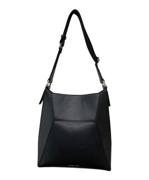 CHARLES & KEITH（チャールズアンドキース）CHARLES & KEITH (チャールズアンドキース) Nasrin ナスリン ジオメトリックトートバッグ/40671586 ブラックの古着・服飾アイテム