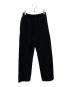 OVY（オヴィー）の古着「Heavy Weight Wide Sweat Pants/086」｜ブラック