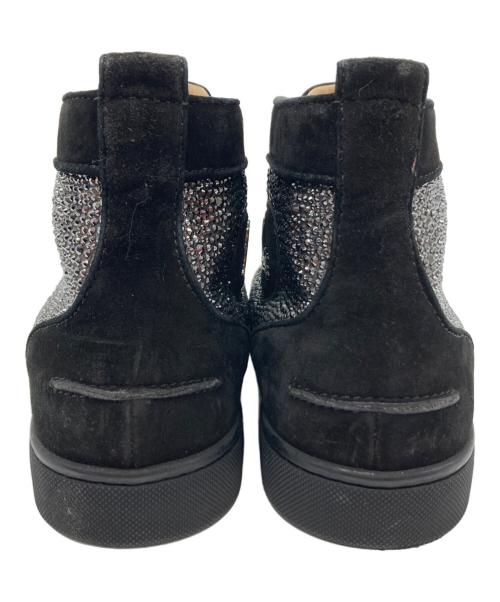 Christian Louboutin（クリスチャン・ルブタン）Christian Louboutin (クリスチャン・ルブタン) ハイカットスニーカー ブラック サイズ:44の古着・服飾アイテム