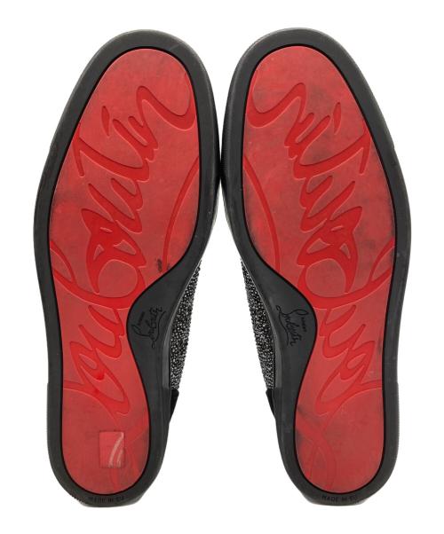 Christian Louboutin（クリスチャン・ルブタン）Christian Louboutin (クリスチャン・ルブタン) ハイカットスニーカー ブラック サイズ:44の古着・服飾アイテム