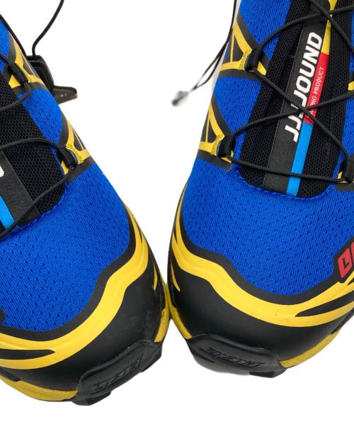 SALOMON（サロモン）SALOMON (サロモン) JJJJound (ジョウンド) スニーカー ブルー×イエロー サイズ:UK9.5の古着・服飾アイテム