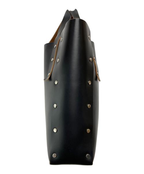 HENDER SCHEME（エンダースキーマ）HENDER SCHEME (エンダースキーマ) ASSEMBLE HAND BAG TALL M ブラックの古着・服飾アイテム