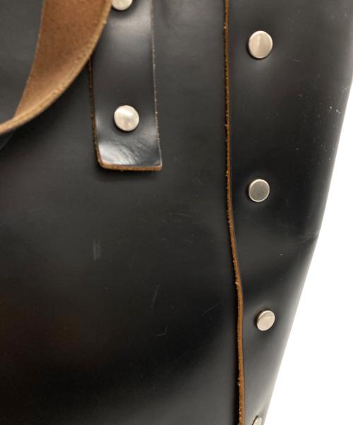 HENDER SCHEME（エンダースキーマ）HENDER SCHEME (エンダースキーマ) ASSEMBLE HAND BAG TALL M ブラックの古着・服飾アイテム