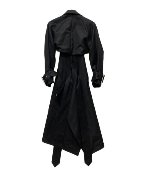 PETER DO（ピーター・ドゥ）PETER DO (ピーター・ドゥ) ドッキングコート/PD-SS19-608 ブラック サイズ:36の古着・服飾アイテム