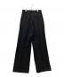 MARGARET HOWELL (マーガレットハウエル) WOOL GABARDINE TROUSERS ブラック サイズ:2：10000円