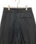 中古・古着 MARGARET HOWELL (マーガレットハウエル) WOOL GABARDINE TROUSERS ブラック サイズ:2：10000円