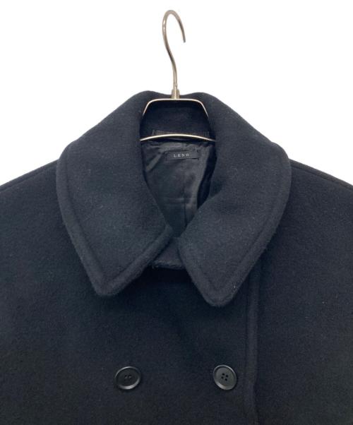leno（リノ）LENO (リノ) Pコート ブラック サイズ:1の古着・服飾アイテム
