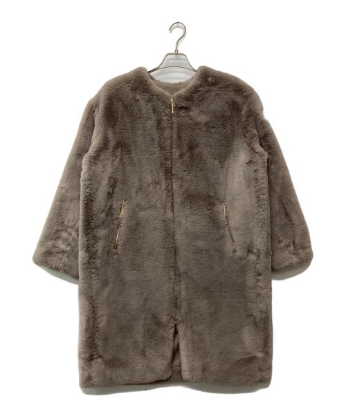 TATRAS（タトラス）TATRAS (タトラス) タミルボアコート ブラウン サイズ:02の古着・服飾アイテム