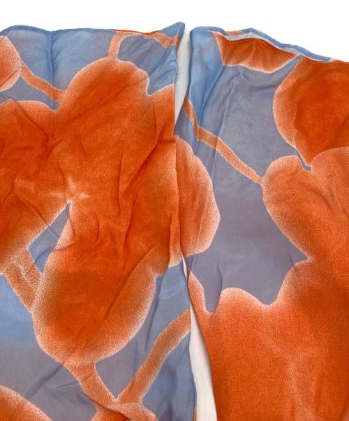 marimekko（マリメッコ）marimekko (マリメッコ) OAJA KETUNLEIPA ブラウス オレンジ サイズ:Ｓの古着・服飾アイテム