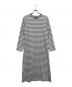 marimekko（マリメッコ）の古着「RUSKO TASARAITA LIGHT ワンピース」｜グレー