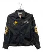 TAILOR TOYO×PEANUTSテーラー東洋×ピーナッツ）の古着「COTTON VIETNAM JACKET “MOON LANDING”」｜ブラック