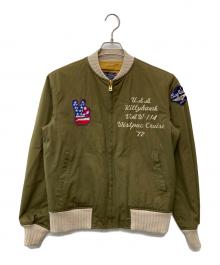 BUZZ RICKSON'S×PEANUTS（バズリクソンズ×ピーナッツ）の古着「SNOOPY TOUR JACKET/BR13779」｜オリーブ