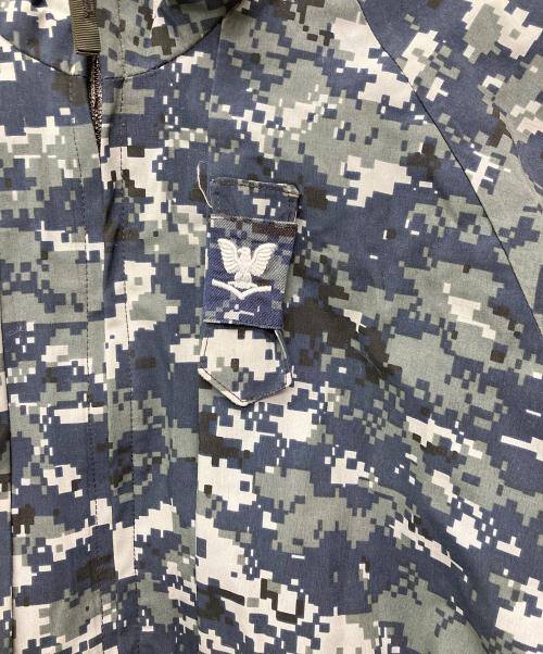 U'S NAVY（アメリカ軍）U'S NAVY (アメリカ軍) ECWCS GEN2 NWU ブルー サイズ:Ｌの古着・服飾アイテム