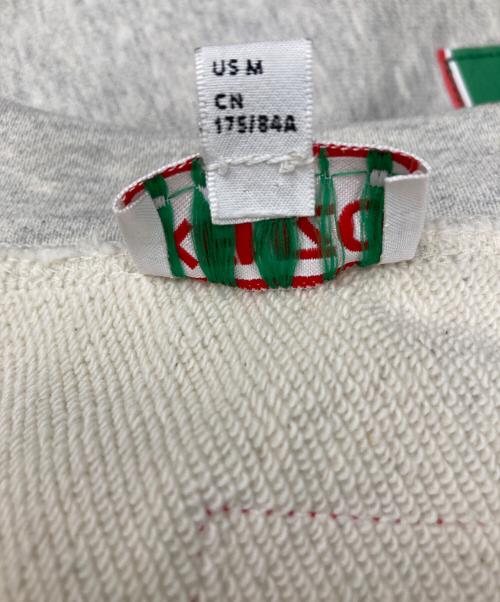 KENZO（ケンゾー）KENZO (ケンゾー) ラベルス オーバーサイズ クルーネックスウェットシャツ/FD55SW4974MC グレー サイズ:Mの古着・服飾アイテム