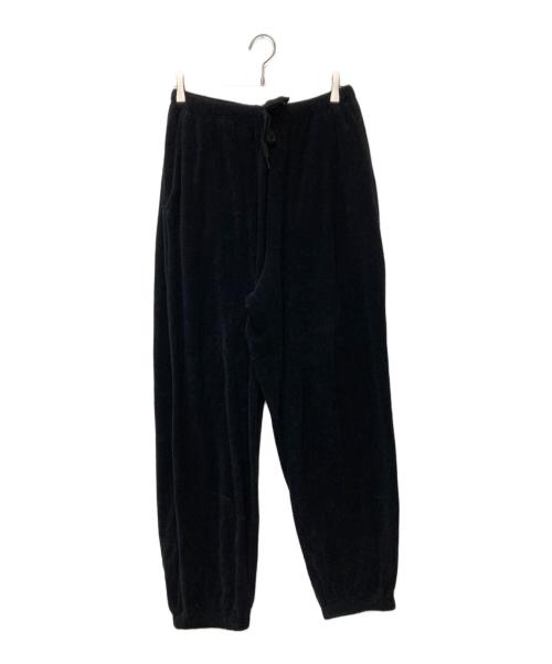 COMOLI（コモリ）COMOLI (コモリ) パイル パンツ ブラック サイズ:2の古着・服飾アイテム