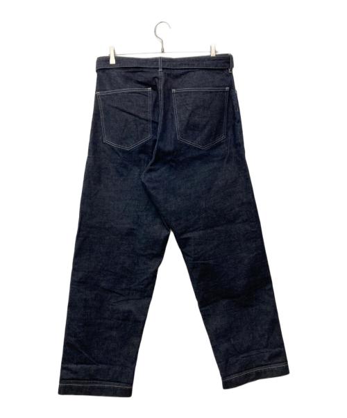 BLURHMS（ブラームス）blurhms (ブラームス) 12.9oz Denim Long Belted Pants/BHS22F013 インディゴ サイズ:4の古着・服飾アイテム