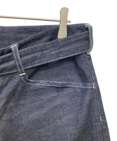 BLURHMS（ブラームス）blurhms (ブラームス) 12.9oz Denim Long Belted Pants/BHS22F013 インディゴ サイズ:4の古着・服飾アイテム
