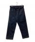 blurhms（ブラームス）の古着「12.9oz Denim Long Belted Pants/BHS22F013」｜インディゴ