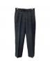 A.PRESSE（アプレッセ）の古着「Wide Tapered Trousers」｜グレー