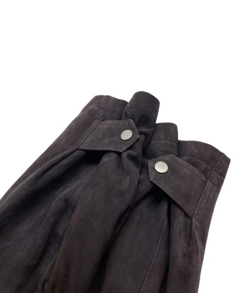 Cinquanta（チンクワンタ）Cinquanta (チンクワンタ) ジップスウェードジャケット パープル サイズ:46の古着・服飾アイテム