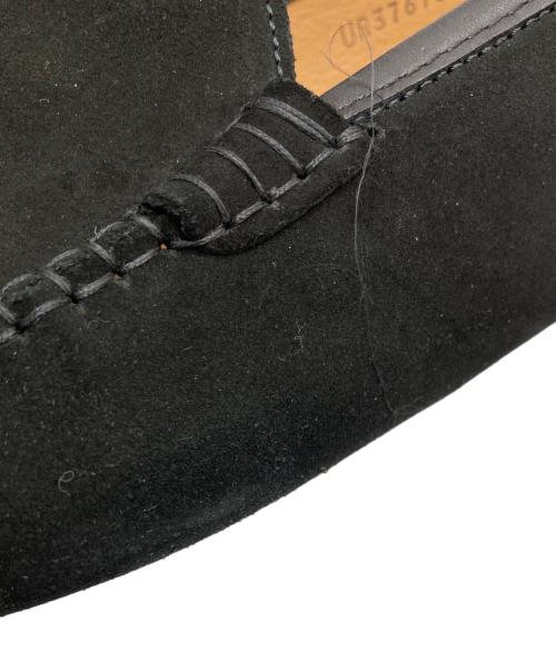 Salvatore Ferragamo（サルヴァトーレ フェラガモ）Salvatore Ferragamo (サルヴァトーレ フェラガモ) スウェードドライビングシューズ ブラック サイズ:91/2の古着・服飾アイテム