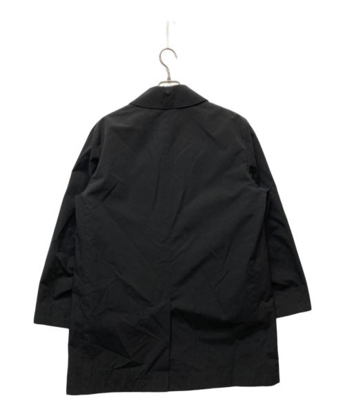 Traditional Weatherwear（トラディショナルウェザーウェア）Traditional Weatherwear BEAMS F (ビームスエフ) DERBY BUTTON THROUGH ライナー付き ステンカラーコート/G252KGFCO0444RO ブラック サイズ:36の古着・服飾アイテム