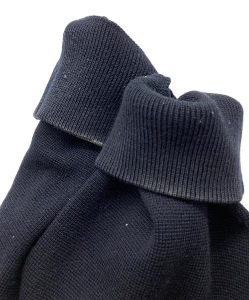 MONCLER（モンクレール）MONCLER (モンクレール) ニット切替 ダウンジャケット ネイビー サイズ:XLの古着・服飾アイテム