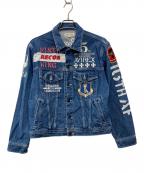AVIREXアヴィレックス）の古着「TYPE BLUE DENIM JACKET/6112137」｜インディゴ