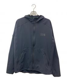 MOUNTAIN HARD WEAR（マウンテンハードウェア）の古着「Winter Journey Full Zip Hoody/223OE0138」｜ブラック