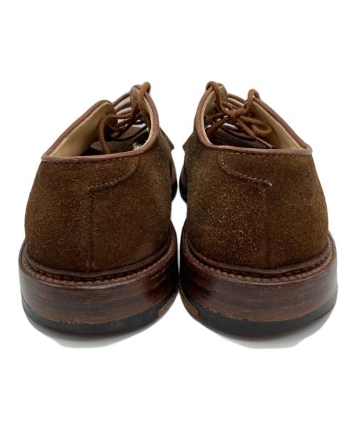 Alden（オールデン）ALDEN (オールデン) スウェードプレーントゥシューズ ブラウン サイズ:7B/Dの古着・服飾アイテム