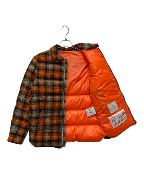 MONCLER（モンクレール）MONCLER (モンクレール) AYRAT ダウンジャケット オレンジ サイズ:12Aの古着・服飾アイテム